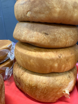 Грузинский  Копченый сулугуни сыр фер. (1 шт. ~850гр.)